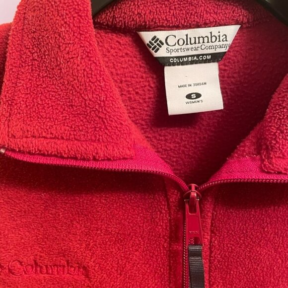 NWOT Columbia Women's Fleece Zip Up Vest - Picture 2 of 4